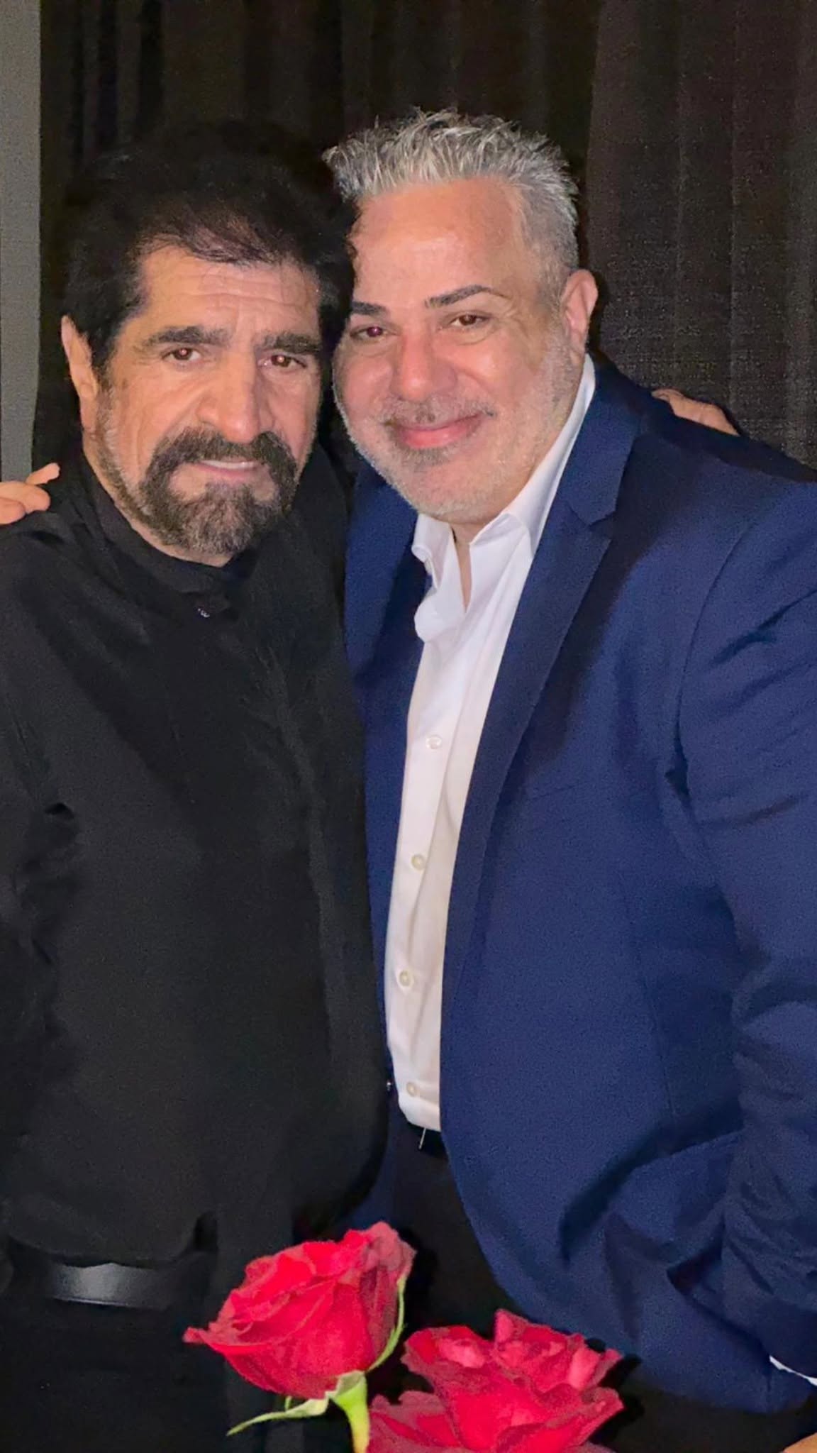 Original portrait-format photograph of Harout Pamboukjian and Sako Ghazarossian